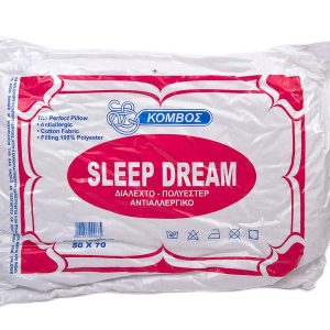 Μαξιλάρι Ύπνου Compressed Line Cotton 50% - Polyester 50% 550gr 45x65 Μαλακό