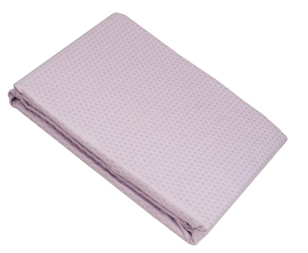 Κουβέρτα Πικέ Sanforized Cotton 100% Lilac Μονή 170x245