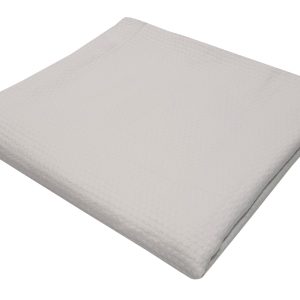 Κουβέρτα Πικέ  Sanforized Cotton 100% Υπέρδιπλη 240x260 White