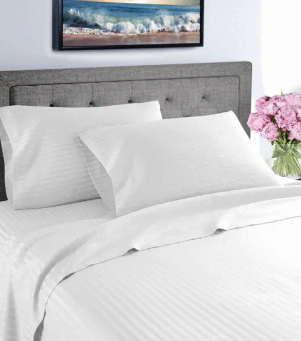 Σετ Σεντόνια Satin Stripe TC300 100% Cotton 175x280