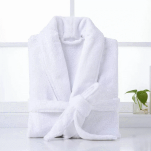 Μπουρνούζι ΒΕΛΟΥΤΕ 420gr/m2 Πετσετέ - Βελουτέ με γιακά  50% Cotton - 50% Polyester XLARGE