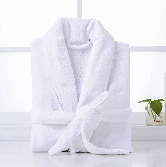 Μπουρνούζι ΒΕΛΟΥΤΕ 420gr/m2 Πετσετέ - Βελουτέ με γιακά  80% Cotton - 20% Polyester XLARGE