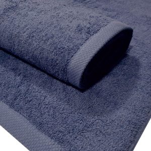 Πετσέτα Πισίνας POOL REACTIVE New Line Πεννιέ Cotton 100% 450gr/m2 Μπλε 80x200