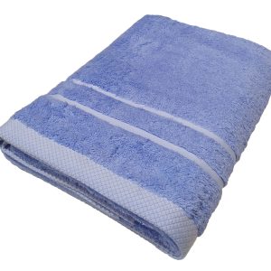 Πετσέτα Πισίνας POOL LUXURY Line Cotton 100% 600gr/m2 Σιέλ 80x145