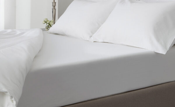 Παπλωματοθήκη Satin Plain TC300 100% Cotton Υπέρδιπλη 250x230