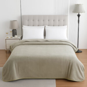 Κουβέρτα Βελουτέ 550gr Μονή 160x220 Elephant