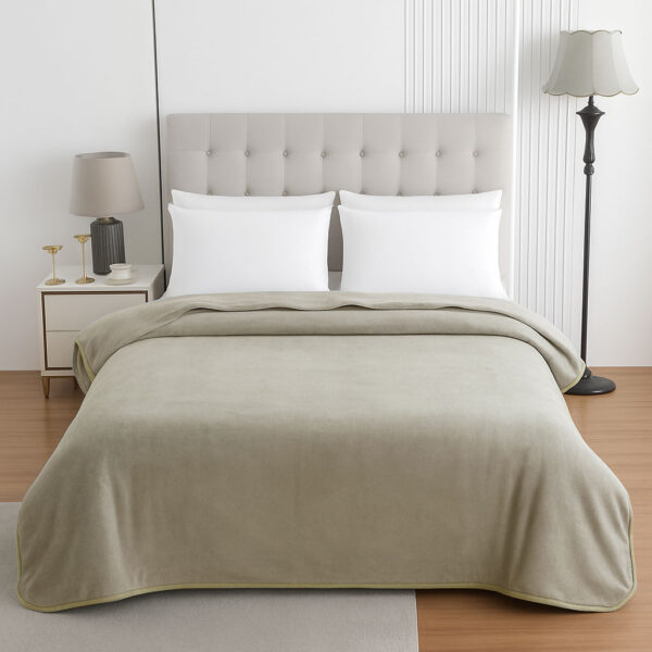 Κουβέρτα Βελουτέ 550gr Υπέρδιπλη 220x240 Elephant