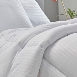 ΠΑΠΛΩΜΑ ALL SEASON MICROSATIN LINE Μονό 160Χ240 με Βάτα 200γρ/μ2