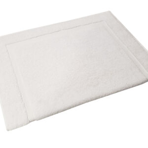 Ταπέτο Μπάνιου PLAIN Line WHITE Cotton 100% 700gr 50x70