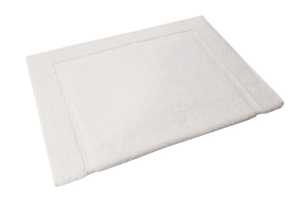 Ταπέτο Μπάνιου PLAIN Line WHITE Cotton 100% 700gr 50x70